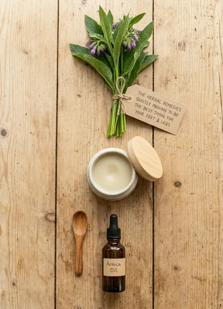Ancient Herbal Remedy for Healthy Feet & Relaxed Legs (No one talks about)